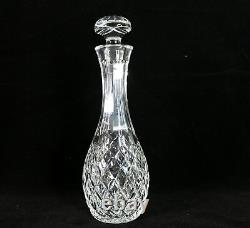 11.25 H Waterford Cut Crystal Comeragh Cordial Decanter and Stopper, Signed