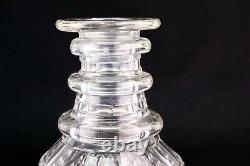 1800s Antique Decanter Cut Glass Century Georgian Crystal Port Sherry Whisky