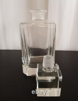 1950 Italian Crystal Decanter with Stopper