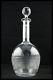 19th Baccarat Decanter Clear Cut Crystal Carafe 12.5 Nancy Pattern France