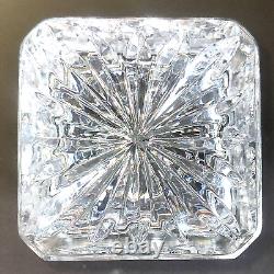 1 (One) GORHAM KING EDWARD Cut Lead Crystal Square Decanter RETIRED