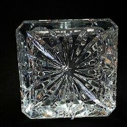 1 (One) WATERFORD Marquis BROOKSIDE Cut Crystal Square Decanter-Signed