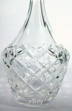 1 Vintage Orrefors Karolina Wine Decanter High Quality Cut Crystal (2 available)