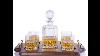5 Best Crystalize Cut Crystal Whiskey Decanter And Glass Set With Wood Tra Review