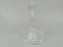 8 pc. Waterford Crystal Ships Decanter and Wine Glass Set Alana Pattern