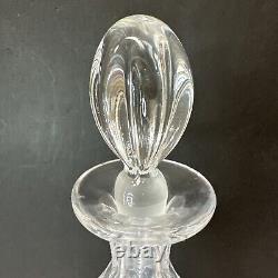 ABP American Brilliant Period Cut Glass Bell Shaped Decanter Daisy Button