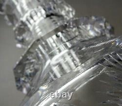 ABP American Brilliant Period Cut Glass Triple Ring Neck Decanter