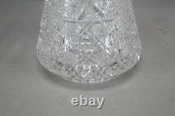 ABP American Brilliant Period FX Parsche Propeller Pattern Crystal Decanter