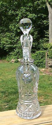 ABP Cut Glass 14 3/4 Decanter