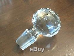 ABP Cut Glass Crystal Decanter & Stopper American Brilliant Period