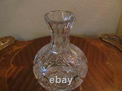 ABP Cut Glass Water or Wine Carafe Signed Libbey SALE