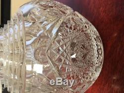 ABP Decanter Pressed Cut Glass 8 Tall