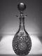 American Brilliant Cut Glass Crystal Antique Pairpoint Decanter 1900s Abp