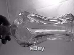 American Brilliant Cut Glass Rare Hawkes Skeletal Mold Decanter Steuben Blank
