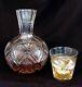 Antique Whiskey Decanter American Brilliant W Webb Lord Calvert Glass