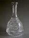 A Heavy Beautiful American Brilliant Cut Glass Carafe Decanter Marked M Or W