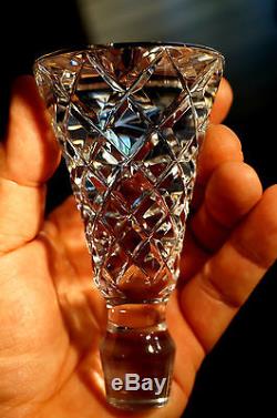 A Stunning Heavy Cut Crystal Decanter