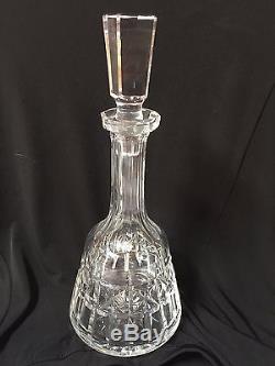 A Tall Vintage Waterford Cut Crystal Wine Decanter from Ireland Kylemore