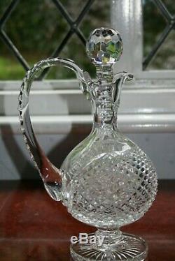 A Waterford Crystal Master Cutter Claret Jug/Decanter, Super Condition 11.5/8