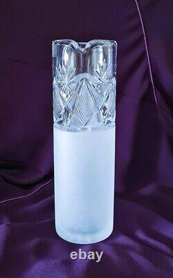 Ajka Lead Crystal Clear Decanter / Pitcher