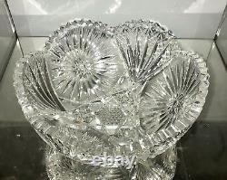 Amazing ABP Cut Glass Bowl