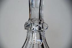 American Brilliant Antique Cut Glass Decanter in Excellent Original Condition
