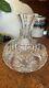 American Brilliant Cut Crystal Antique Wine Carafe/decanter8