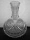 American Brilliant Cut Glass 1-1 Rated Byzantine By Meriden Carafe. The Finest