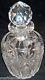 American Brilliant Period Abp Cut Glass Decanter Bottle With Stopper Signed Hawkes