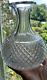 American Brilliant Period Diamond Cut Glass Carafe Decanter 6.75