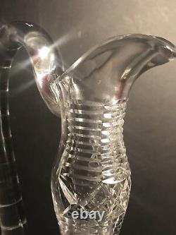 An Antique ABP American Brilliant Cut Glass Decanter/ Carafe