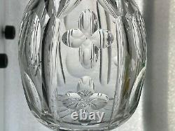 Antique 1840s Cut Glass Decanter Holyrood Gothic Revival Scots Baronial Style