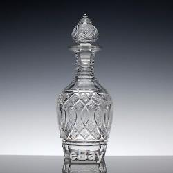 Antique 19th Century Regency Cut Glass Decanter c1830