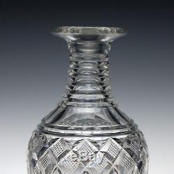 Antique 19th Century Regency Cut Glass Decanter c1830