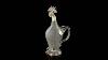 Antique 19thc German Solid Silver Etched Glass Novelty Decanter C 1890