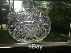 Antique ABP Brilliant Period Cut Glass Decanter Dorflinger Old Colonial