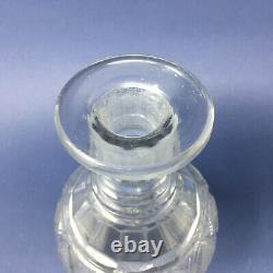 Antique Continental Cut Flint Glass Decanter
