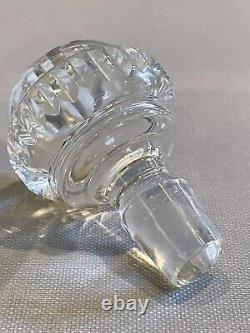 Antique Cut Glass Liquor Decanter with Stopper