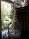 Antique English Or American Blown And Cut Glass Decanter C. 1800