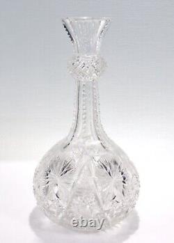 Antique Fredricka ABP Cut Glass Decanter by William C Anderson GL