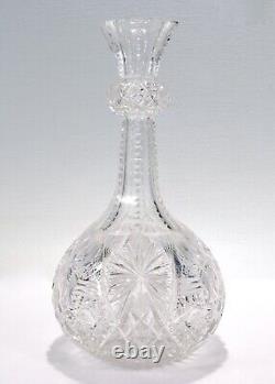 Antique Fredricka ABP Cut Glass Decanter by William C Anderson GL