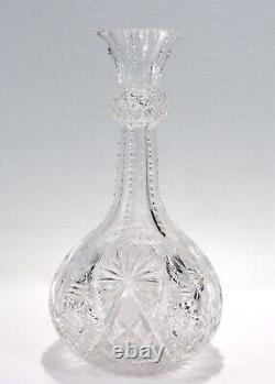 Antique Fredricka ABP Cut Glass Decanter by William C Anderson GL