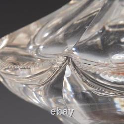 Antique Georgian Ornate Cut Clear Crystal Decanter withstopper, 12.5 (A)