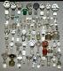 Antique Lot 69 Of Eapg And Cut Glass Stoppers Cruet Apothocary Decanter Bottles