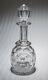 Antique Victorian Gothic Revival High Quality Cut Glass Liqueur Decanter C1870