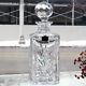 Atlantis Crystal Whisky Decanter 10.5 Tall New In Box Made In Portugal Hand Cut
