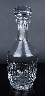 BACCARAT 10 Cut Crystal Glass CANTERBURY Liquor Decanter Stopper Signed France