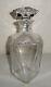 Baccarat Art Deco Cut Crystal Decanter With Original Stopper