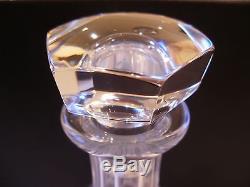 Baccarat Crystal Cut Glass Canterbury Liquor Decanter Hexagonal Stopper 10