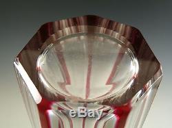 BACCARAT Crystal Cut-to-Clear Decanter & 6 Glasses 18